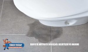 Banyo ve Mutfakta Su Kaçağı: Belirtileri ve Onarımı